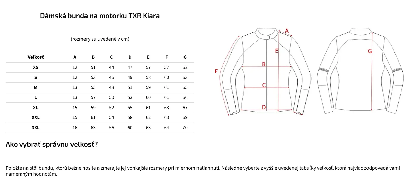 TXR Dámska bunda na motorku Kiara čierno-bielo-ružová L